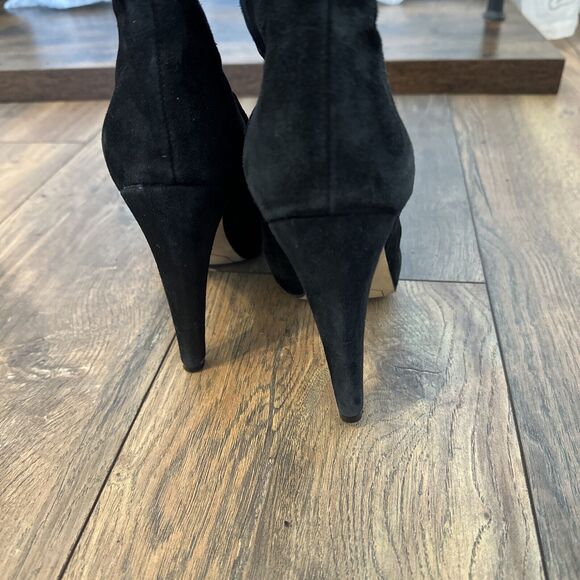 Sam Edelman Kayla Over-the-Knee Boots Suede Black 8‎ M US T1 - Picture 6 of 11